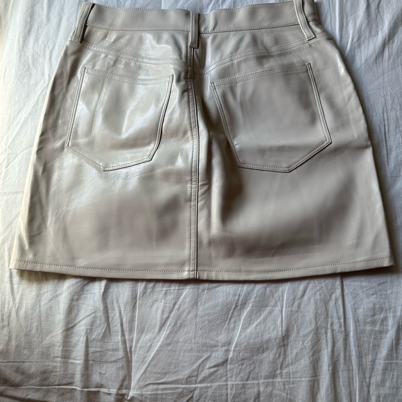 Madewell Faux Leather Mini Skirt - Picture 7 of 12